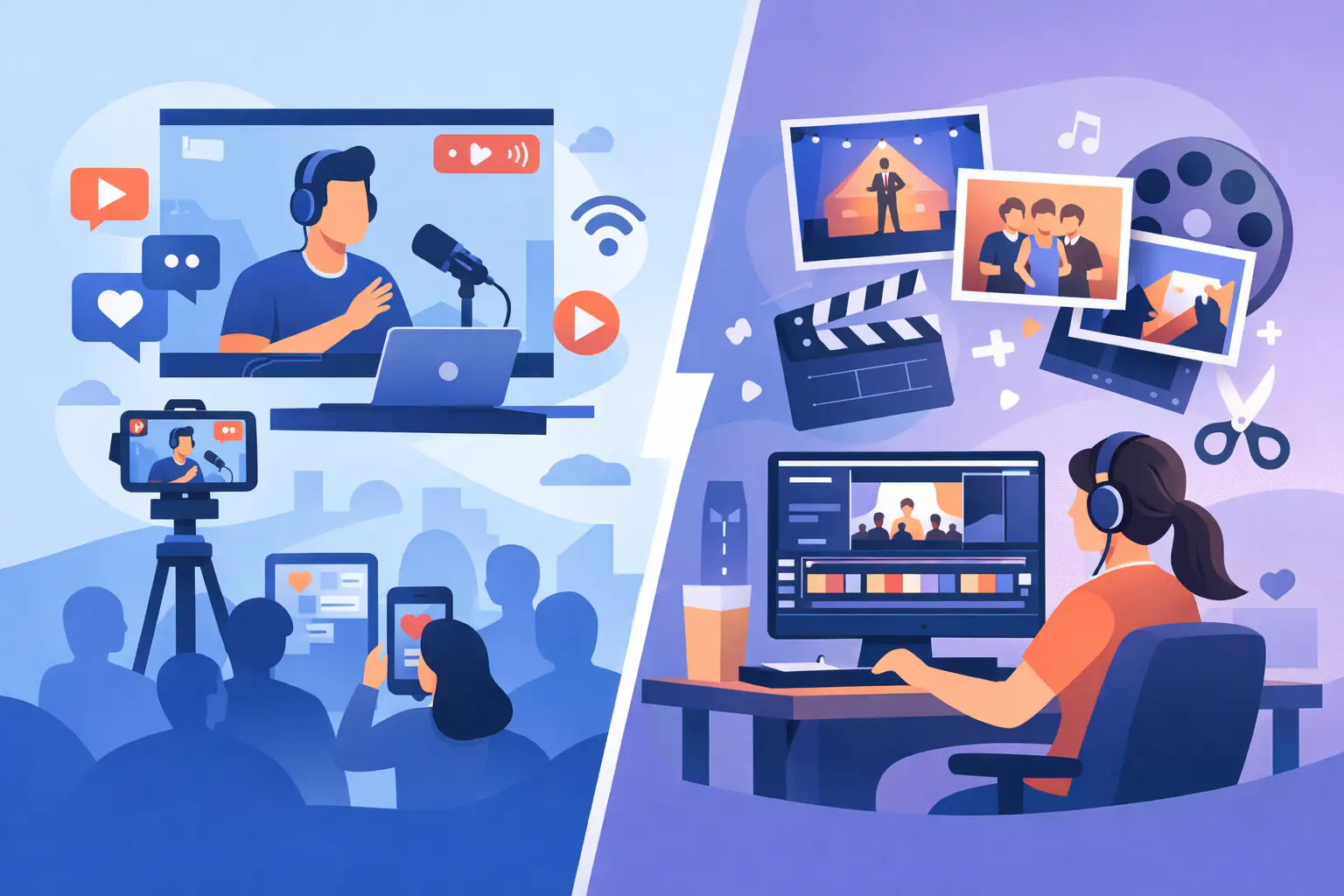 Live Streaming vs Event Recap Video: Which to Choose