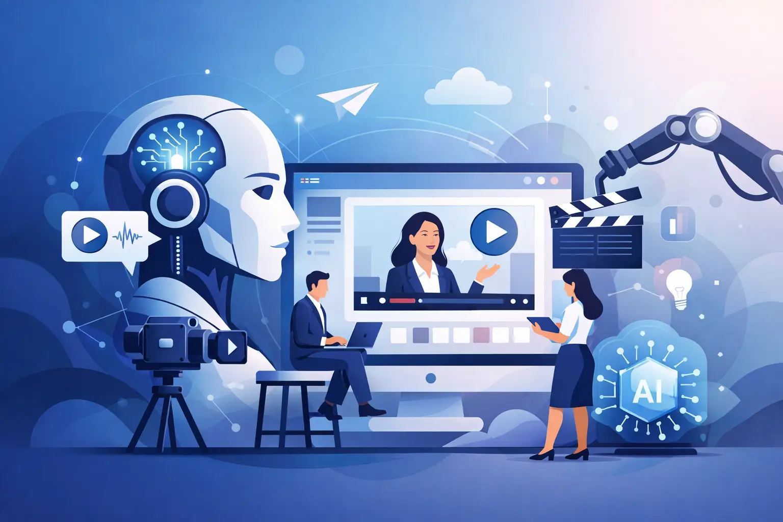 Making Video Content With AI for Business