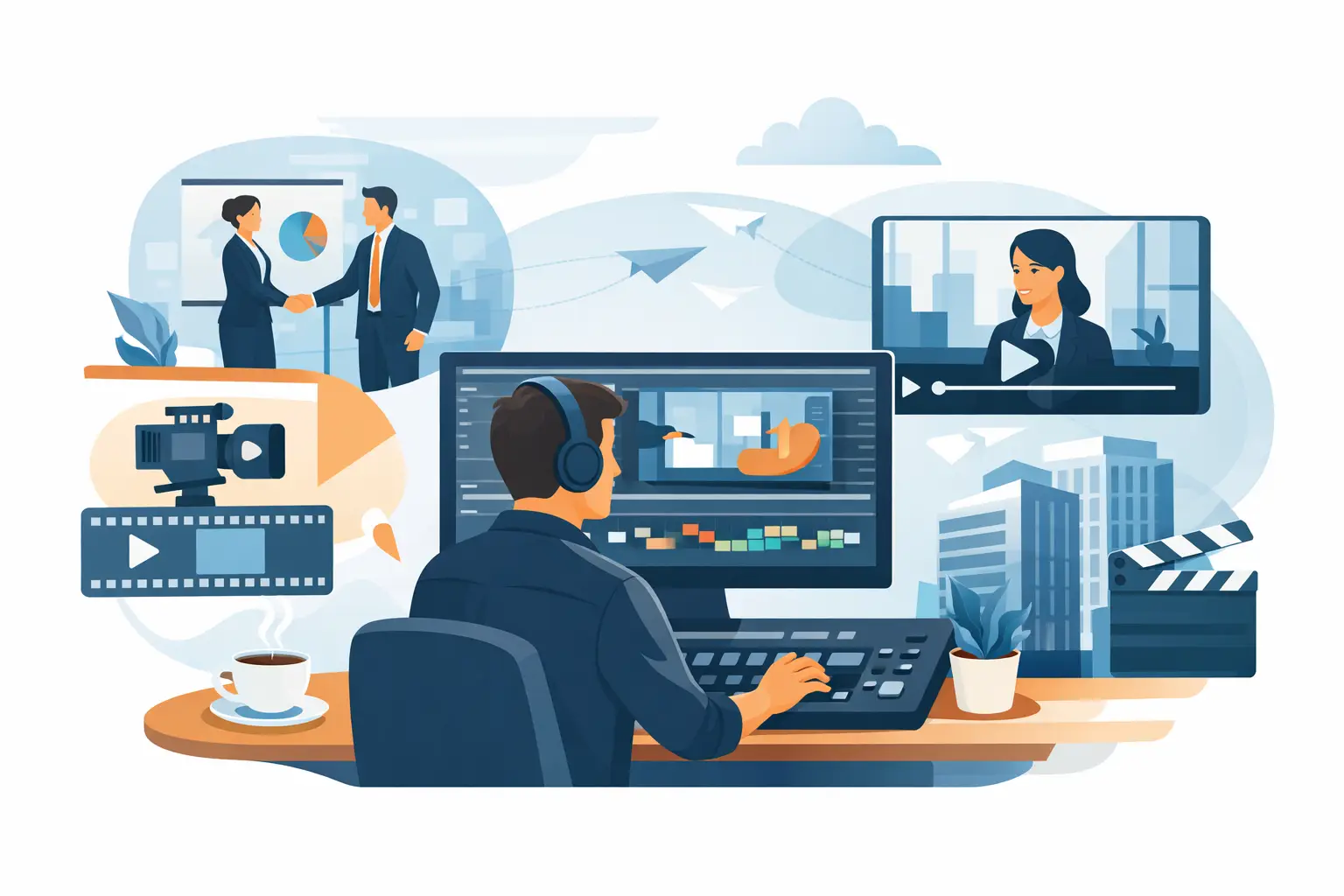 What Is a Corporate Video Editor?